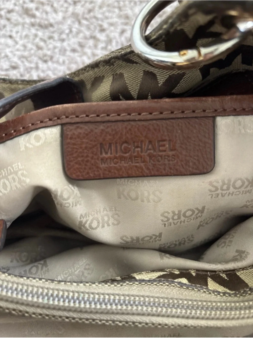 Michael Kors Logo Shoulder Bag